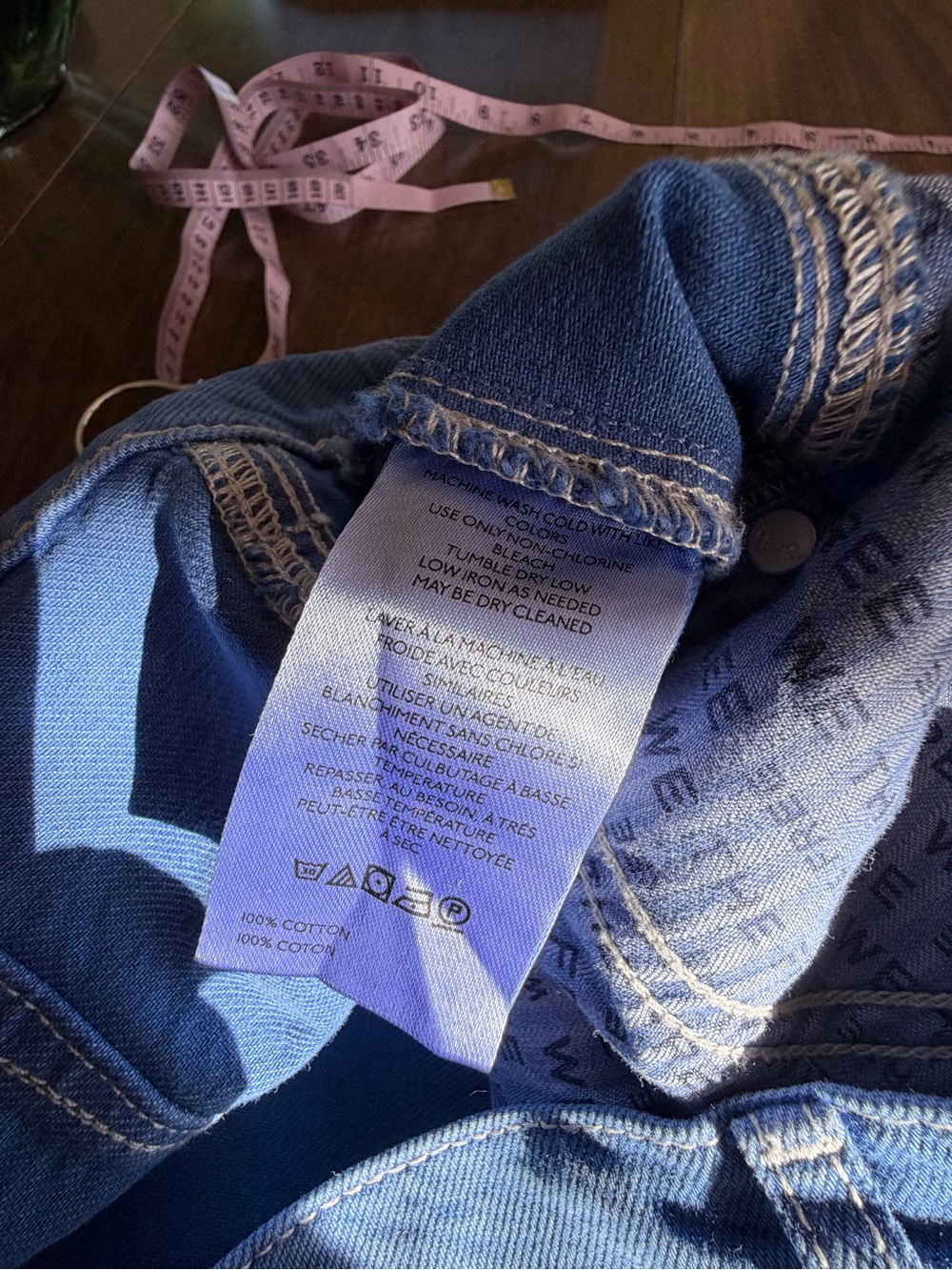 FP We The Free Blue Jay 28 Good Luck Mid Rise Barrel Jeans Like New *Price Firm* - Picture 6 of 6
